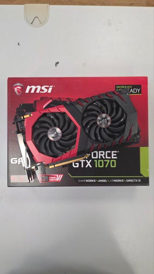 Geforce GTX 1070 TI, Computers en Software, Videokaarten, Zo goed als nieuw, Nvidia, PCI-Express 3.0, GDDR5, HDMI, DisplayPort