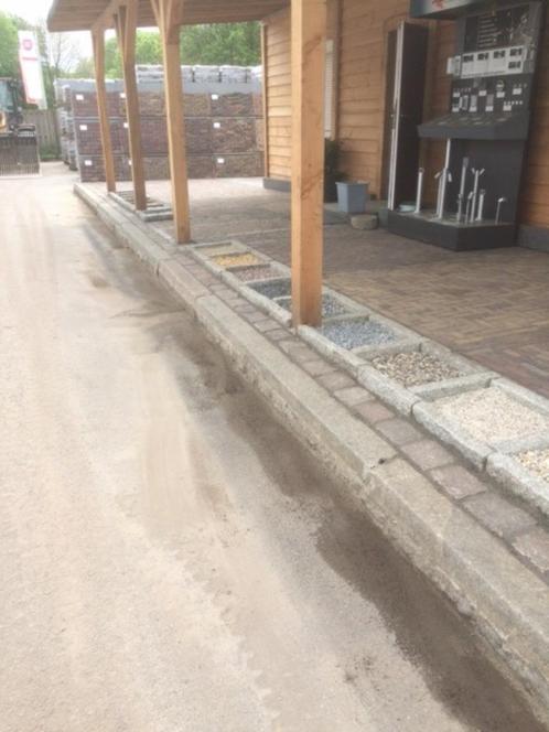 Prachtige oude granietbanden opsluitbanden van natuursteen, Tuin en Terras, Tegels en Klinkers, Gebruikt, Overige typen, Natuursteen
