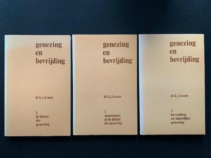 Genezing en Bevrijding; dr. K.J. Kraan, alle drie delen!, Boeken, Godsdienst en Theologie, Gelezen, Verzenden