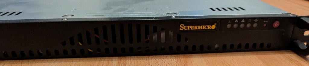 SuperMicro CSE-512-260B X9SCM-F Server - 8GB RAM, Computers en Software, Servers, Ophalen, Gebruikt, 8 GB, Onbekend