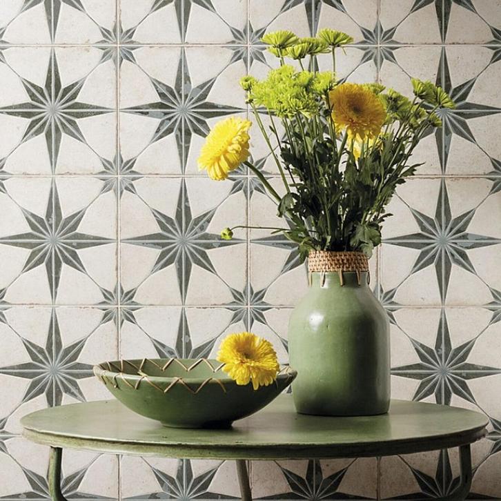 Portugese tegels - stertegels - vintagetegels - 45x45 cm, Huis en Inrichting, Badkamer | Complete badkamers, Nieuw, Verzenden