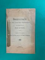 Ritter v. Paller Bremsversuche Motorcycle Instr. 1901 GER, Motoren, Overige merken