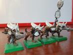 Warhammer Fantasy Lizardmen : Saurus Templeguard + Command, Gebruikt, Figuurtje(s), Warhammer, Ophalen of Verzenden