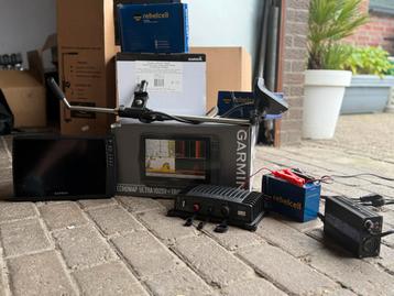 Livescope Garmin Echomap 102sv Rebelcell 12V30Ah Cremers beschikbaar voor biedingen