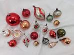 Mooie partij oude glazen kerstballen, Diversen, Kerst, Ophalen of Verzenden, Gebruikt