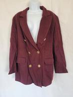 Heel gaaf ouderwets bordeauxrood jasje prachtige knopen. 48, Kleding | Dames, Carnaval, ., Maat 46/48 (XL) of groter, Ophalen of Verzenden
