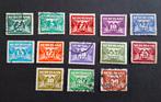 Nederland 1941 nvph 379-391 Vliegende duif, Postzegels en Munten, Postzegels | Nederland, Ophalen of Verzenden, Gestempeld