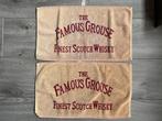 2 bardoeken Famous Grouse whisky, Ophalen of Verzenden, Gebruikt, Gebruiksvoorwerp