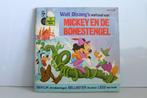 Mickey en de bonestengel liedjes single boekje vintage Sint, Verzamelen, Overige typen, Mickey Mouse, Zo goed als nieuw, Ophalen
