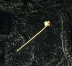 American gold dasspeld met steentje, Antiek en Kunst, Ophalen, Goud