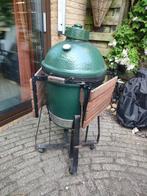 green egg medium, Tuin en Terras, Houtskoolbarbecues, Ophalen, Gebruikt, Big Green Egg, Met accessoires