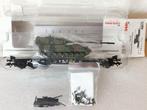 Marklin 48873 zwaarlastwagon met pantsrhouwitzer 2000, Wisselstroom, Wagon, Ophalen of Verzenden, Zo goed als nieuw