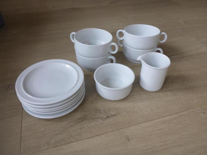 Serviesdelen thomas scandic wit / white., Huis en Inrichting, Keuken | Servies, Zo goed als nieuw, Overige typen, Overige stijlen