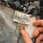 Joseph Ribkoff zwart wit gebloemde glitter jurk 40 nr 40469, Kleding | Dames, Jurken, ., Zwart, Joseph Ribkoff, Ophalen of Verzenden