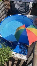 Intex frame zwembad met pomp, trapje en bijbehoren, Tuin en Terras, Zwembaden, Ophalen, Minder dan 80 cm, Rond, 300 cm of meer