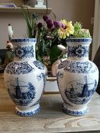Delfts Blauw set vazen, Antiek en Kunst, Antiek | Vazen, Verzenden