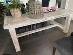 6 pers tafel 200 x 100 mtr  ophalen Yoenburg, Huis en Inrichting, Ophalen, Zo goed als nieuw, Rechthoekig, 200 cm of meer