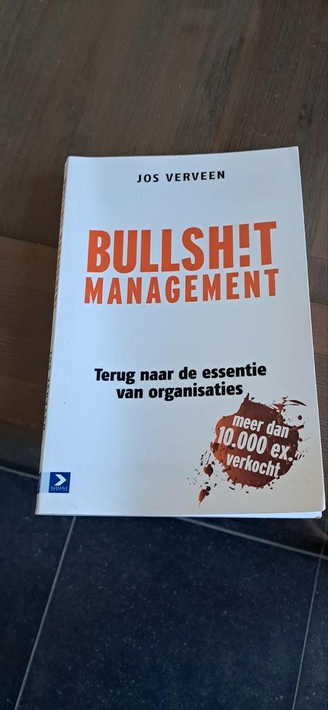 Jos Verveen - Bullshit management, Boeken, Wetenschap, Zo goed als nieuw, Sociale wetenschap, Ophalen of Verzenden