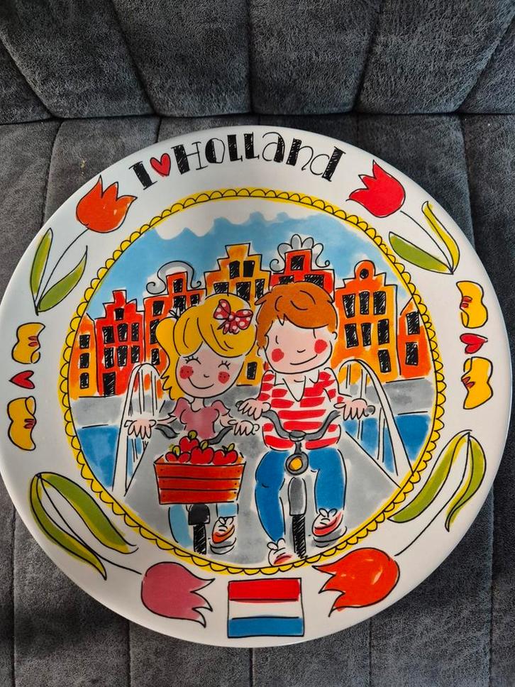 Blond Amsterdam I love Holland, Huis en Inrichting, Keuken | Servies, Nieuw, Bord(en), Blond Amsterdam, Aardewerk, Ophalen of Verzenden