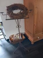 Vintage muziekstandaard met weerskantrn kandelaars, Huis en Inrichting, Ophalen of Verzenden, Zo goed als nieuw