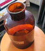 Vintage Apotheekfles / Vaas, Gebruikt, Overige kleuren, Ophalen of Verzenden, Glas