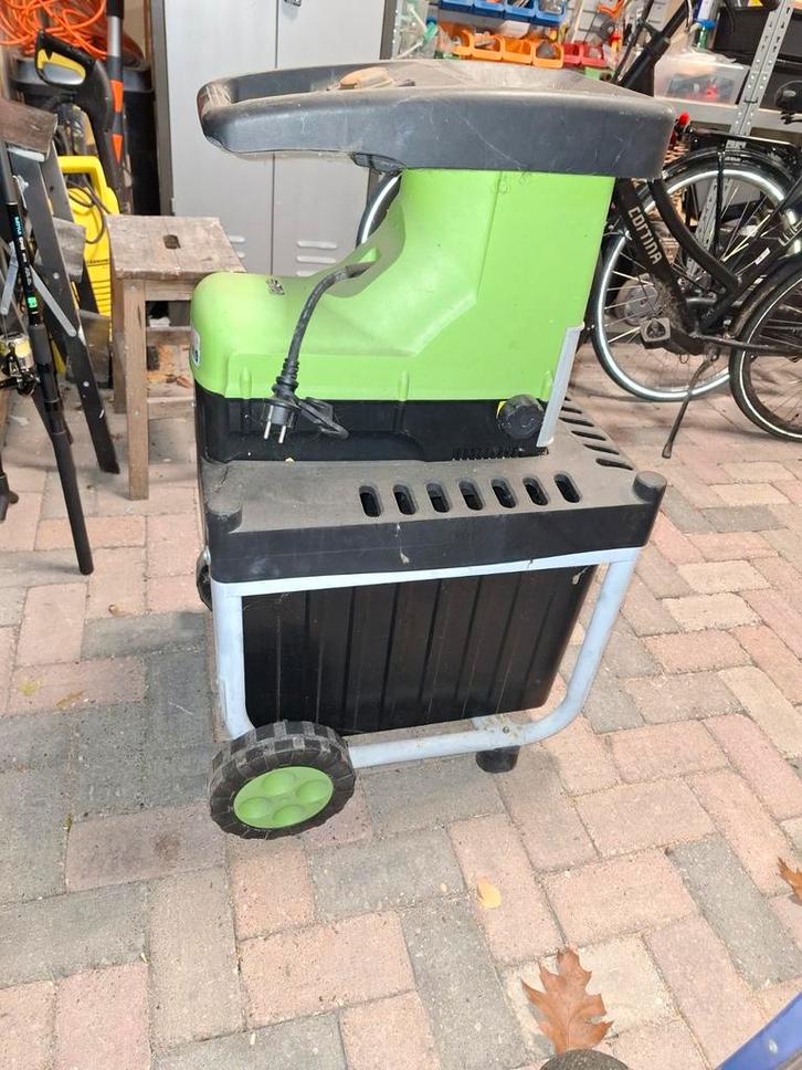 Florabest Hakselaar - Tuinmachine, Tuin en Terras, Hakselaars, Gebruikt, Elektrisch, Met opvangbak, Ophalen