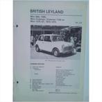 British Leyland Mini Vraagbaak losbladig 1970-1975 #1 Nederl, Gelezen, Overige merken, Ophalen of Verzenden