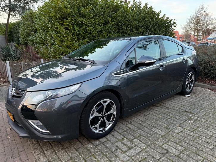 Opel Ampera E-rev 2013 Grijs  km 138xxx, Auto's, Opel, Ampera, Hybride Elektrisch/Benzine, A, Hatchback, Automaat, Origineel Nederlands