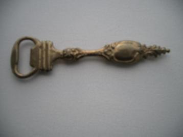 koper brons antiek artdeco flesopener gereedschap decoratie beschikbaar voor biedingen