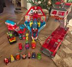 Paw Patrol Mega Set - Vliegdekschip, Brandweerwagen etc., Ophalen of Verzenden, Zo goed als nieuw, Jongen of Meisje