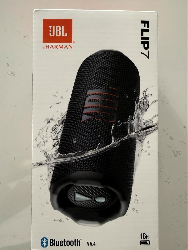 JBL Flip 7 – Nieuw gewonnen! Waterdichte Bluetooth speaker, Audio, Tv en Foto, Luidsprekers, Nieuw, Overige typen, Minder dan 60 watt