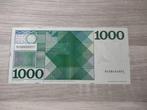 Vrijwel UNC biljet 1000 gulden Spinoza, 1972, Postzegels en Munten, Bankbiljetten | Nederland, Ophalen of Verzenden, 1000 gulden