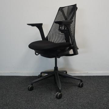 Herman Miller Sayl Bureaustoel | Ergonomisch | Zwart / Zwart beschikbaar voor biedingen
