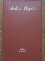 Tibullus Elegieën, Boeken, Ophalen of Verzenden, Gelezen, Nederland