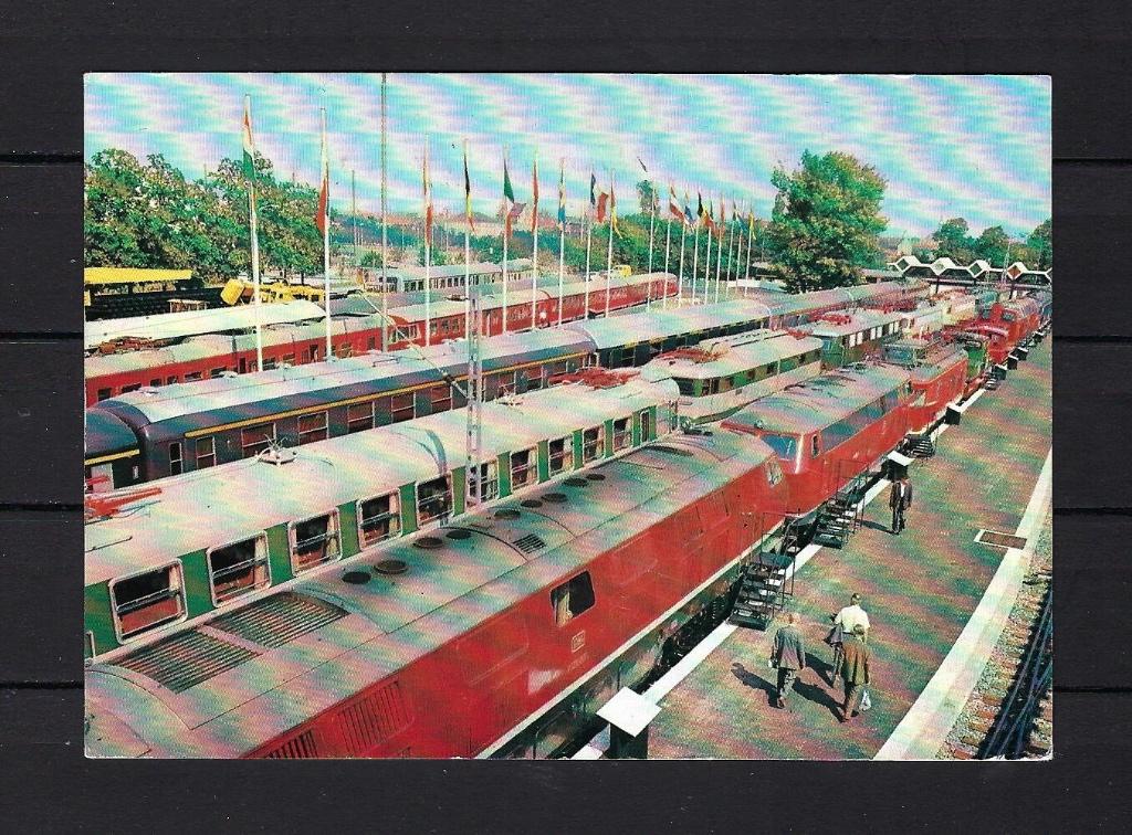 524 Duitsland, Die Eisenbahn auf der IVA Munchen 1965, Ophalen of Verzenden, 1960 tot 1980, Ongelopen, Voertuig