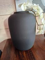 Light en living vaas mat zwart!, Huis en Inrichting, Ophalen, Zwart, Glas, Minder dan 50 cm