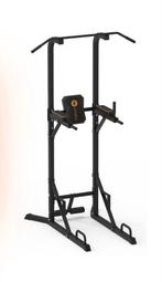 Krachtstation - Optrekstang & Dip Station, fitness, Sport en Fitness, Ophalen, Krachtstation, Zo goed als nieuw, Metaal