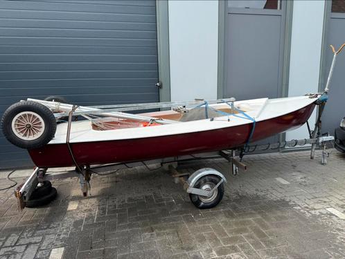 Complete Zeilboot met trailer Fok randmeer Gaastra sails, Watersport en Boten, Zeilen en Zeiltoebehoren, Zo goed als nieuw, Overige typen
