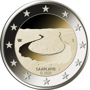 2 euro Duitsland 2025 - Saarland (UNC) beschikbaar voor biedingen