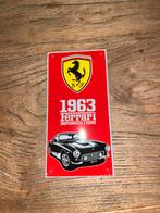 Ferrari Emaille Reclamebord 20x10cm, Ophalen of Verzenden, Gebruikt