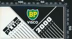 Sticker: BP - Visco 2000 Plus, Ophalen of Verzenden, Zo goed als nieuw, Auto of Motor