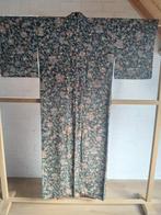 Traditionele Japanse Kimono red black flower, Ophalen of Verzenden