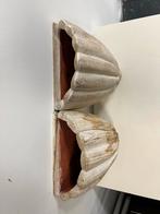 2x Wand ornament - plantenbakken van hout, Ophalen, Gebruikt