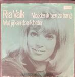 Ria Valk, Moeder ik ben zo bang, Cd's en Dvd's, Vinyl Singles, Nederlandstalig, Ophalen of Verzenden, 7 inch, Single