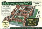 Bouwplaat Micromodels Hampton Court deel 3, Ophalen of Verzenden, Nieuw, 1:50 of kleiner, Diorama
