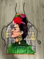 Frida Kahlo schort volw. naar mijn eigen schilderij, Nieuw, Ophalen of Verzenden, Schort