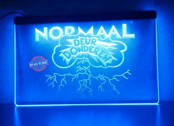 NORMAAL 'DEURDONDEREN' 3D ledverlichting lamp lichtbak  beschikbaar voor biedingen