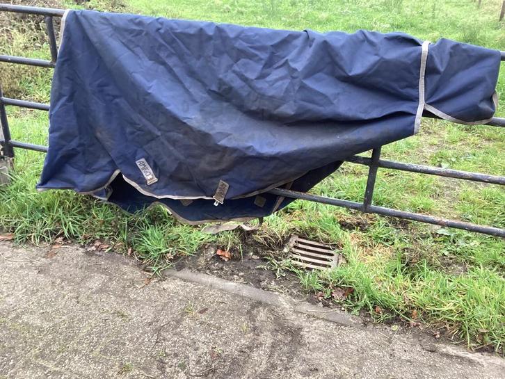 Amigo deken met hals en liner, Dieren en Toebehoren, Paarden en Pony's | Dekens en Dekjes, Zo goed als nieuw, Deken, Ophalen of Verzenden