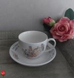 Wedgwood Peter Rabbit theekop & schotel 8,5 cm 200 ml, Huis en Inrichting, Keuken | Servies, Ophalen of Verzenden, Zo goed als nieuw