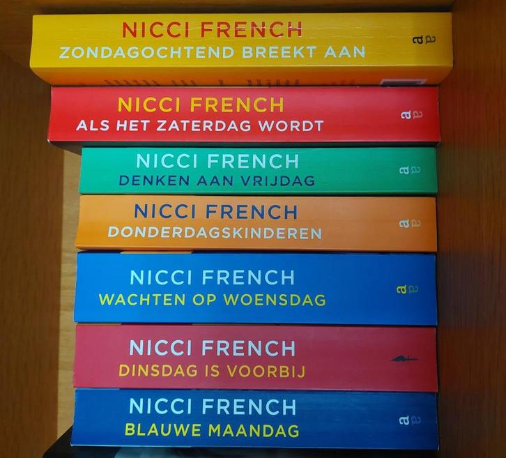 7 Nieuwe boeken van Nicci French, Boeken, Thrillers, Nieuw, Europa overig, Ophalen of Verzenden